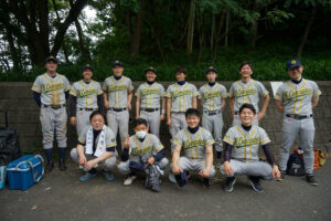 軟式野球部コムレイズ練習試合を行いました！勝敗は…